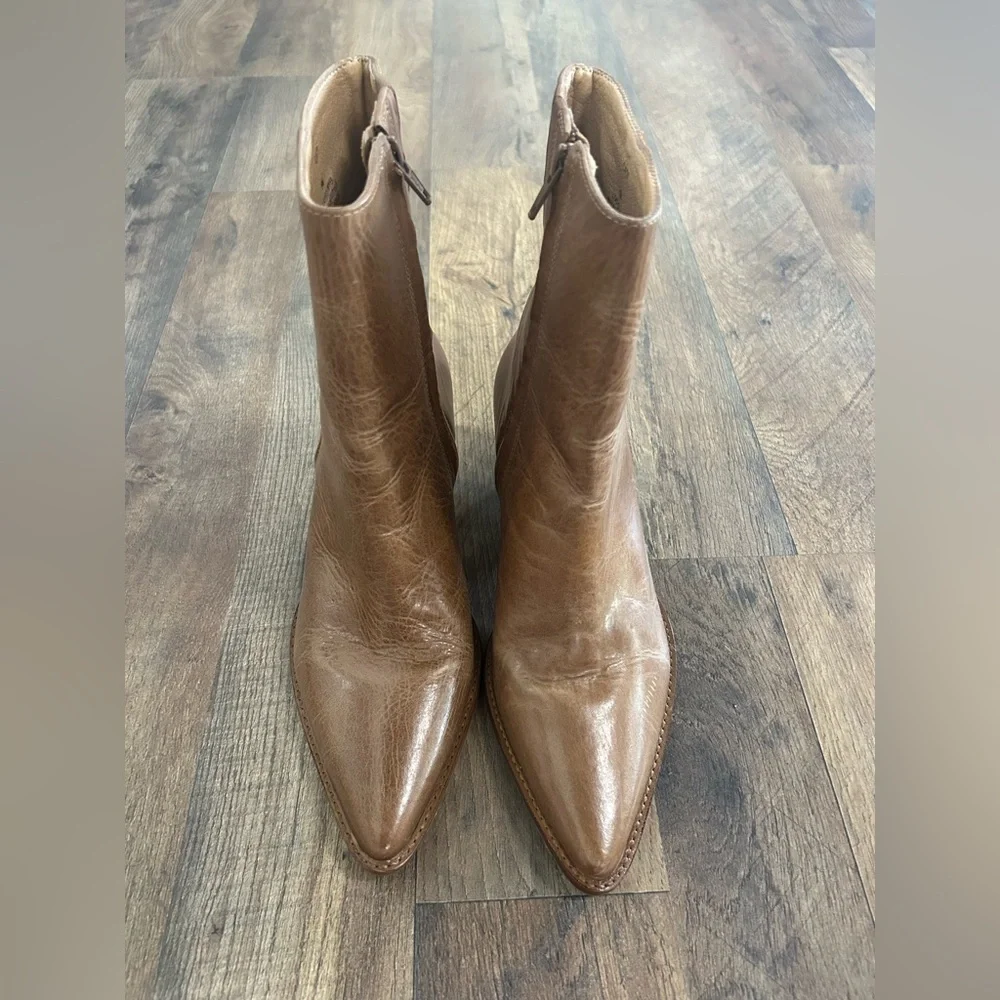 Matisse Women’s Caty Ankle Boot Leather Vintage Tan Color Size 6